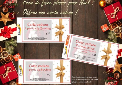 BONS CADEAUX DE NO&Euml;L